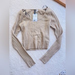 NWT ribbed crop top